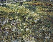 Vincent Van Gogh Long Grass with Butterflies oil painting reproduction